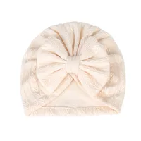 Children's Headwear Wholesale Solid Color Wheat Ear Pattern Bow Hat sku image 6