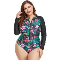 Women's Printing Plus Size Swimwear sku image 4