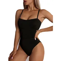 2022 New  Foreign Trade Cross-border Swimsuit Women&#39;s European And American Sexy One-piece Swimsuit Bikini Bikini main image 5