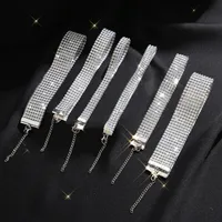 Fashion Short Collarbone Necklace Multi-layer Full Diamond Necklace Wholesale main image 2