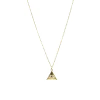 Devil's Eye Blue Eye Pendant Copper Inlaid Zircon Gold-plated Necklace main image 5
