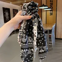 New Spring And Summer Streamer Fashion Hair Ring Fabric Headdress main image 3