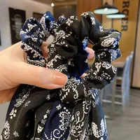 New Spring And Summer Streamer Fashion Hair Ring Fabric Headdress main image 4