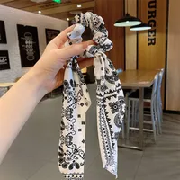 New Spring And Summer Streamer Fashion Hair Ring Fabric Headdress main image 5