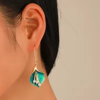 Geometric Alloy Earrings main image 2
