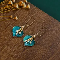 Geometric Alloy Earrings main image 4