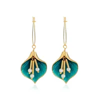 Geometric Alloy Earrings main image 5
