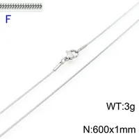 Titanium Steel 18K Gold Plated Fashion Necklace sku image 5