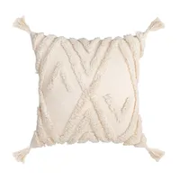 Bohemian Fashion Cotton Tufted Embroidered Pillowcase Sofa Cushion sku image 5