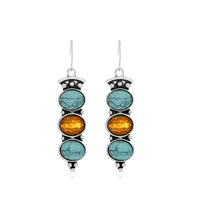 Geometric Alloy Earrings sku image 11