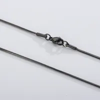 Titanium Steel 18K Gold Plated Fashion Necklace main image 2