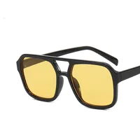 Retro Geometric Resin Polygon Full Frame Women's Sunglasses main image 5