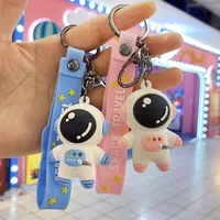 Pvc Astronaut Key Pendant Astronaut Key Chain Student Bag Pendant main image 2