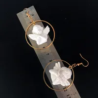 Cute Cupid Archery Angel Plaster Asymmetric Earrings Wholesale main image 2
