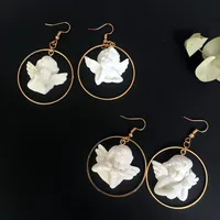Cute Cupid Archery Angel Plaster Asymmetric Earrings Wholesale main image 3