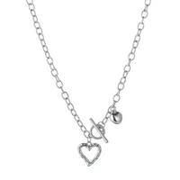 Fashion Hollow Heart-shaped Pearl Clavicle Chain Alloy Necklace main image 5