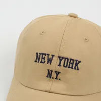 Korean Spring And Summer Alphabet Embroidered Baseball Hat Female main image 3