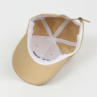 Korean Spring And Summer Alphabet Embroidered Baseball Hat Female main image 4