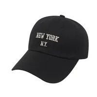 Korean Spring And Summer Alphabet Embroidered Baseball Hat Female main image 5