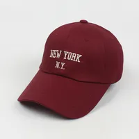 Korean Spring And Summer Alphabet Embroidered Baseball Hat Female sku image 2