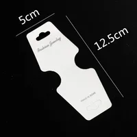 Factory Wholesale Spot Jewelry Packaging Card Paper Korean Jewelry Card New Titanium Steel Necklace Bracelet Folding Card main image 5