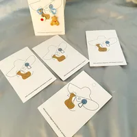 Fashion Cartoon Paper Jewelry Accessories sku image 1