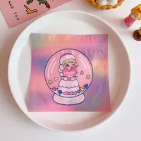 Cute Snack Sealed Bag Little Bear Food Biscuit Candy Bag sku image 7