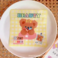 Cute Snack Sealed Bag Little Bear Food Biscuit Candy Bag sku image 1