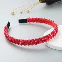Women's Fashion Plaid Cloth Beaded sku image 9