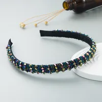Women's Fashion Plaid Cloth Beaded sku image 11