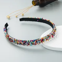Women's Fashion Plaid Cloth Beaded sku image 12