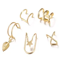 Creative Simple Alloy Inlaid Rhinestone Earrings Slash Earrings Wholesale sku image 2