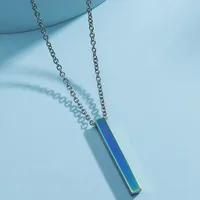 Simple Style Geometric Stainless Steel Titanium Steel Plating Men's Pendant Necklace sku image 6