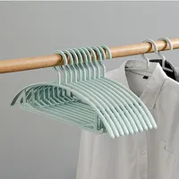 Simple Geometric Retractable Plastic Drying Rack Clothes Hanger sku image 10
