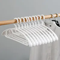 Simple Geometric Retractable Plastic Drying Rack Clothes Hanger sku image 15