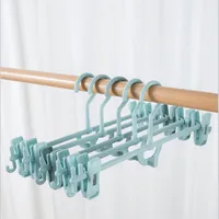 Simple Geometric Retractable Plastic Drying Rack Clothes Hanger sku image 18