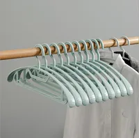Simple Geometric Retractable Plastic Drying Rack Clothes Hanger sku image 16