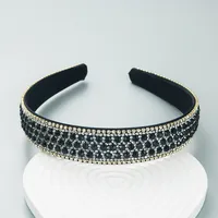 Korean  Trend Color Full Drill Non-slip Headband sku image 1
