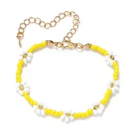 Simple Style Geometric Beaded Inlaid Pearls Women's Necklace sku image 22