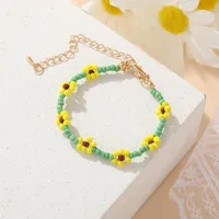 Simple Style Geometric Beaded Inlaid Pearls Women's Necklace sku image 21