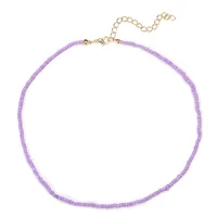 Simple Style Geometric Beaded Inlaid Pearls Women's Necklace sku image 7