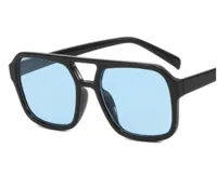 Retro Geometric Resin Polygon Full Frame Women's Sunglasses sku image 3