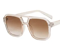 Retro Geometric Resin Polygon Full Frame Women's Sunglasses sku image 9