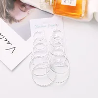 Fashion Geometric Plating Alloy No Inlaid Earrings sku image 2