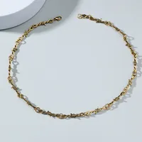 Wholesale Jewelry Punk Style Thorns Chain Necklace Bracelet Nihaowholesale sku image 5