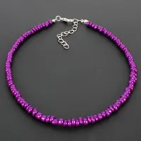 Bohemian Rice Beads Short Necklace Choker Nhct150464 sku image 15