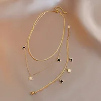Geometric 304 Stainless Steel 18K Gold Plated Acrylic Bracelets In Bulk main image 3