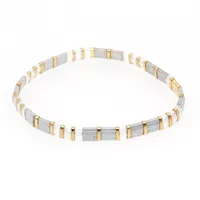 New Boho Glass Beads Hand-beaded Pearl Bracelet sku image 1