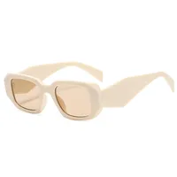 Fashion Square Small Frame Female Wide Leg Sunglasses main image 4