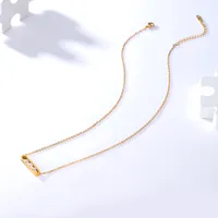 201 Stainless Steel 18K Gold Plated Simple Style Geometric Zircon main image 4